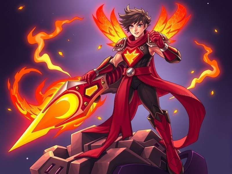 Blazing Dynamo Game Hero Character